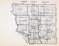Andrew County, Clay, Benton, Platte, Jackson, Empire, Lincoln, Nodaway, Savannah, Rochester, Missouri State Atlas 1940c